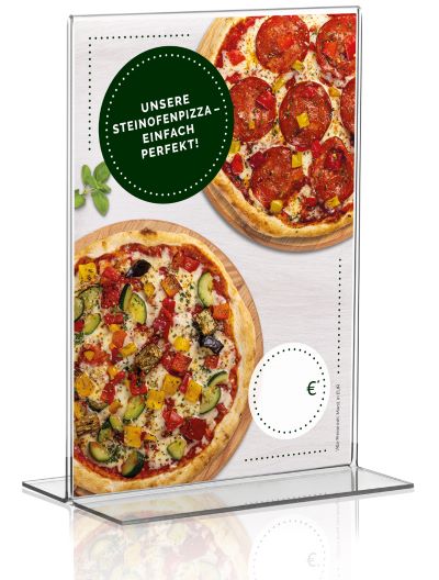 Template A5 Einleger Pizza Snacks und Pizza Perfettissima